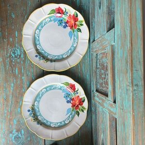 NWT/Old Stock Pioneer Woman Spring Bouquet 11” Dinner Plates Set of 2